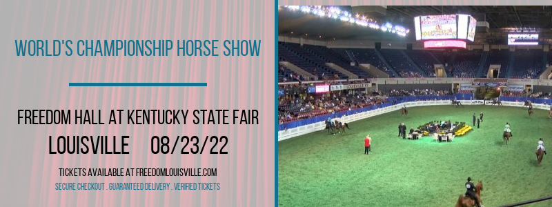 World's Championship Horse Show at Freedom Hall