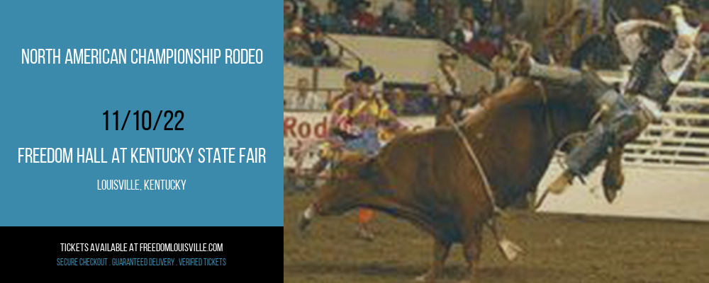 North American Championship Rodeo at Freedom Hall tickets North American Championship Rodeo at Freedom Hall