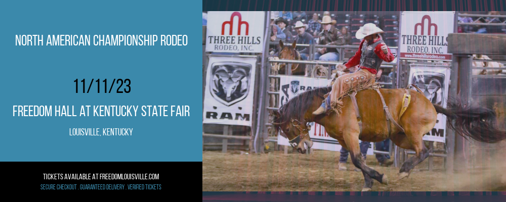 North American Championship Rodeo at Freedom Hall At Kentucky State Fair