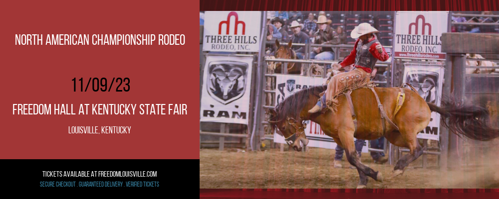 North American Championship Rodeo at Freedom Hall At Kentucky State Fair